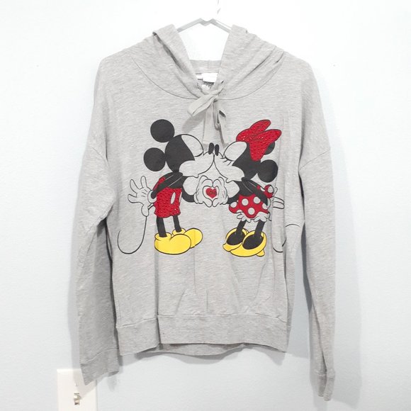Disney Tops - 🎉HP🎉 Disney Mickey and Minnie Mouse Hoodie
